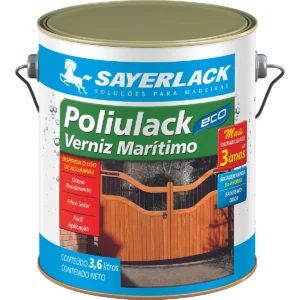 VERNIZ SAYERLACK POLIULACK ECO MARITIMO ACETINADO 3.600GL