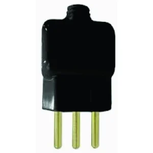 PINO PRENSA CABO 10A 2P+T 250V PRETO ILUMI 14070PCT C/10
