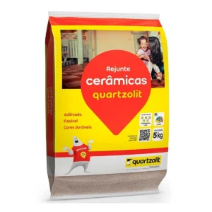 QUARTZOLIT REJUNTE CERAMICAS MARROM CAFE 5KG