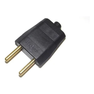 PINO MACHO PRETO 10A 2P ILUMI REF.1403PCT C/10 UNID.