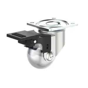 RODIZIO TRANSP 35MM C/FREIO CHAPA GIRATORIO SOPRANO