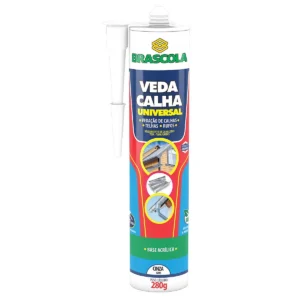 VEDA CALHA 280G CINZA BRASCOLA