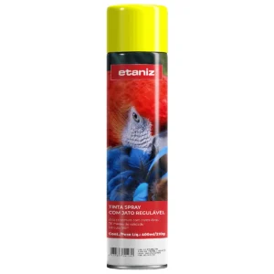 TINTA SPRAY ETANIZ LUMINOSA AMARELO 400ML