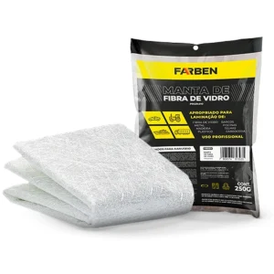 MANTA FIBRA VIDRO FARBEN 250G 36CMX1,4MT