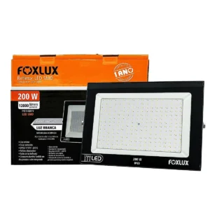 REFLETOR LED FOXLUX 200W 6500K IP65 BIV