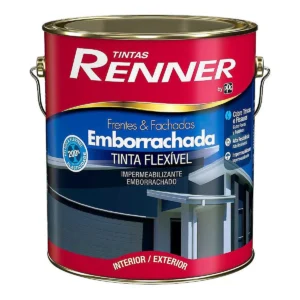 RENNER TINTA EMBORRACHADA FRENTES E FACHADAS FOSCO BASE SUPER INT 3,2L