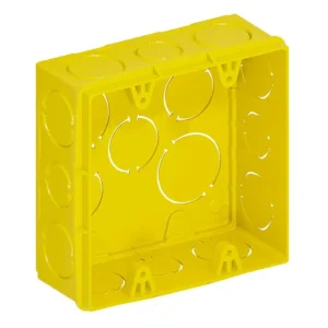 CAIXA DE LUZ PVC 4X2 AMARELA PLASTILIT