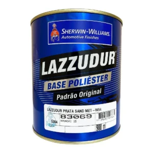 LAZZUDUR POLIESTER TINTA PRONTA BRANCO POLAR LISA PTW 99073 900ML