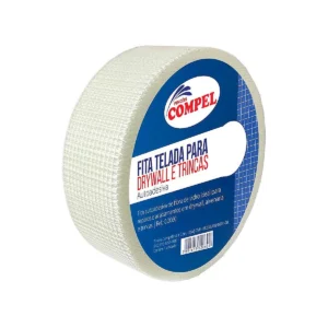 FITA TELADA P/REPAROS ADESIVA 50MMX20M COMPEL