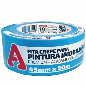 FITA CREPE ADERE AZUL NEON 45X50