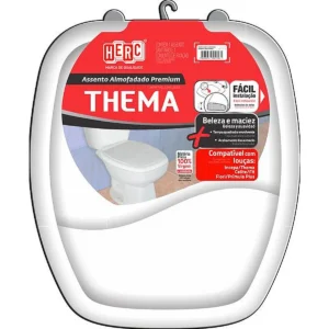 ASSENTO SANIT.HERC ALMOF.QUADRADO THEMA BRANCO 2395