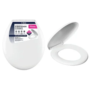 ASSENTO SANIT.PRIMAFER ALMOFADADO OVAL BRANCO