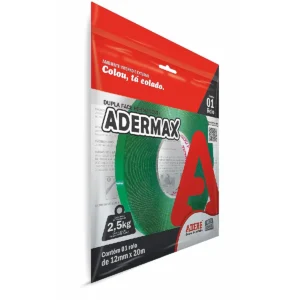 FITA DUPLA FACE ADERE FITA FORTE 12X2M TRANSPARENTE