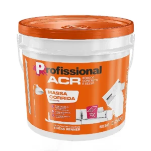RENNER MASSA CORRIDA PROFISSIONAL ACR BRANCA BD 25KG