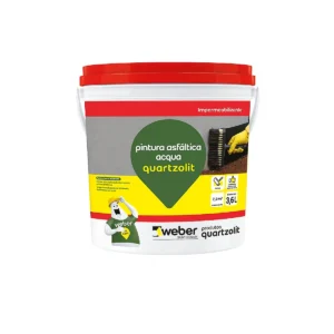 QUARTZOLIT PINTURA ASFALTICA ACQUA 18L BD