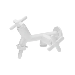 TORNEIRA HERC ABS TANQUE/MAQUINA 1/2 BR 15CM C/BICO SICILIA