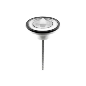 VALVULA LAVATORIO INOX TAMPA PLASTICA