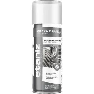 GRAXA DE LITIO BRANCA SPRAY 300ML/180G