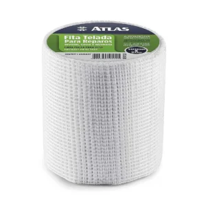 FITA TELADA P/REPAROS ADESIVA 100MMX20M ATLAS
