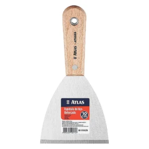 ESPATULA ATLAS ACO REFORCADO CB MADEIRA 10CM