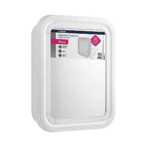 ARMARIO BANHEIRO PRIMAFER C/PORTA 30X37 BRANCO