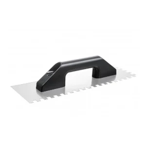 DESEMPENADEIRA CORTAG ACO DENTADA 12X12MM 38CM CABO PLASTICO