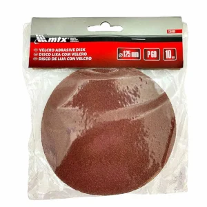 DISCO LIXA MTX 125MM 060 C/10PCS S/FURO C/VELCRO